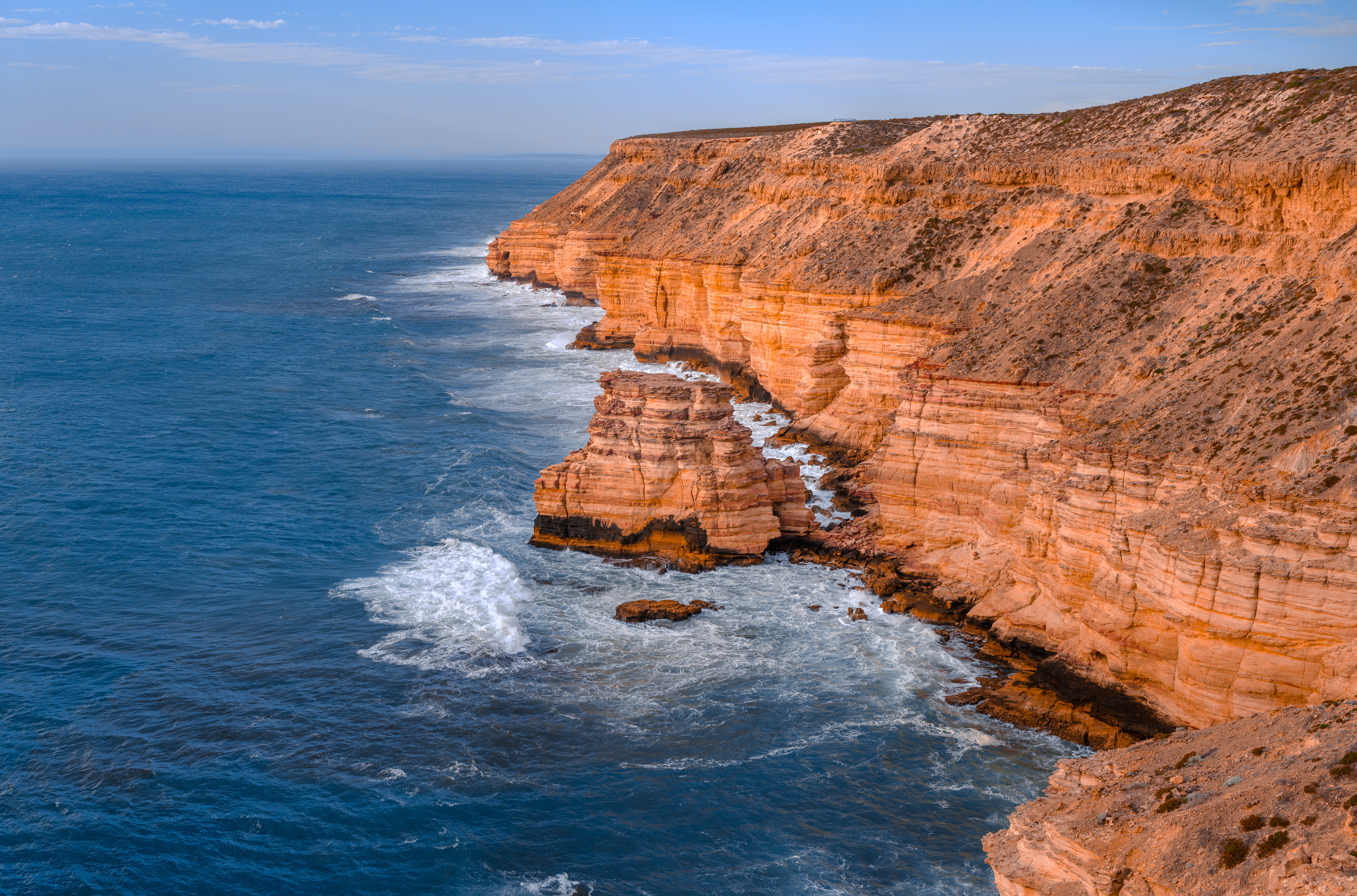 Kalbarri Island Rock Coastal Cliffs