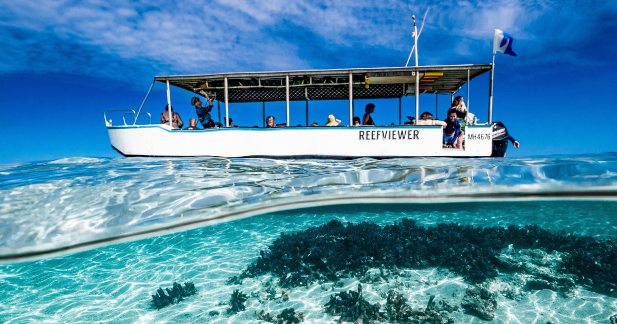 Ningaloo Glass Bottom Boat | Australia's Coral Coast